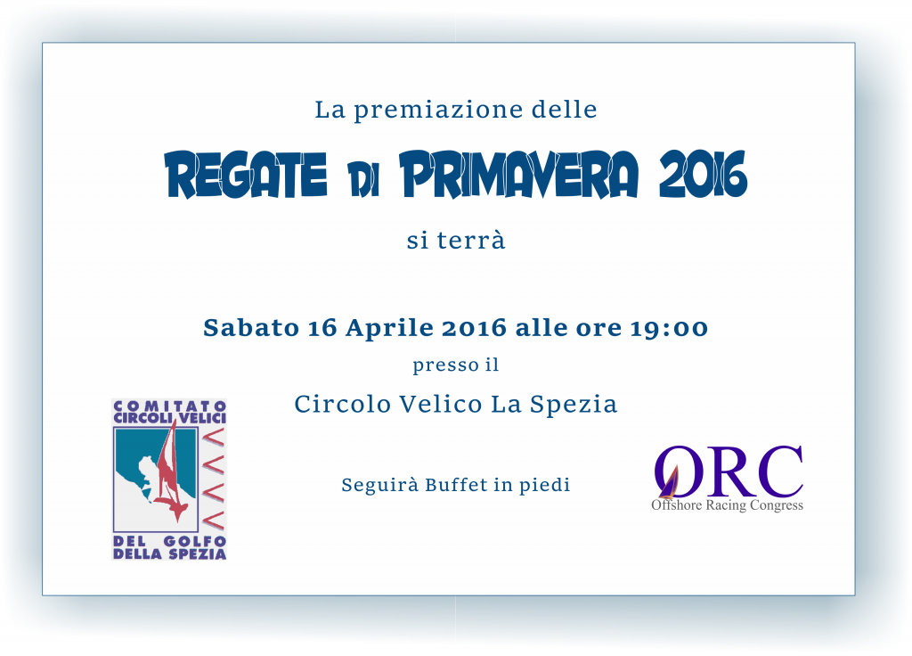 PREMIAZIONE RDP 2016